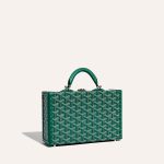 Goyard Grand Hôtel Trunk Bag Green